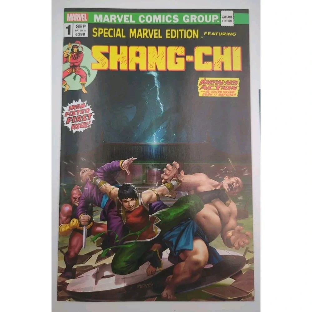 Shang-Chi #1‎ Derrick Chew Variant COA #779/1000 The Comic Mint Exclusive NM